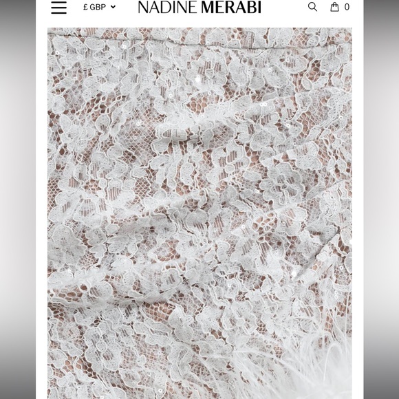 Nadine Merabi - Carly White Dress - Picture 8 of 10